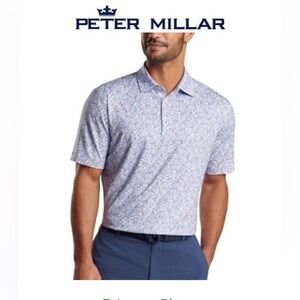 Peter Millar Men's Groovy Performance Jersey Short Sleeve golf tennis Polo